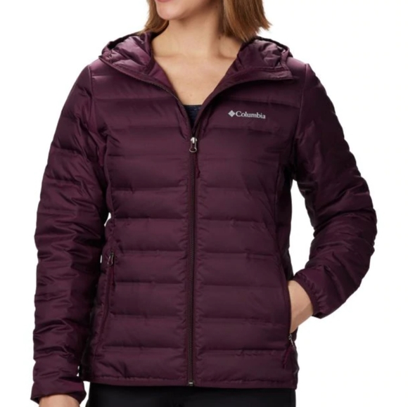 Columbia Jackets & Blazers - Columbia burgundy hooded coat size small